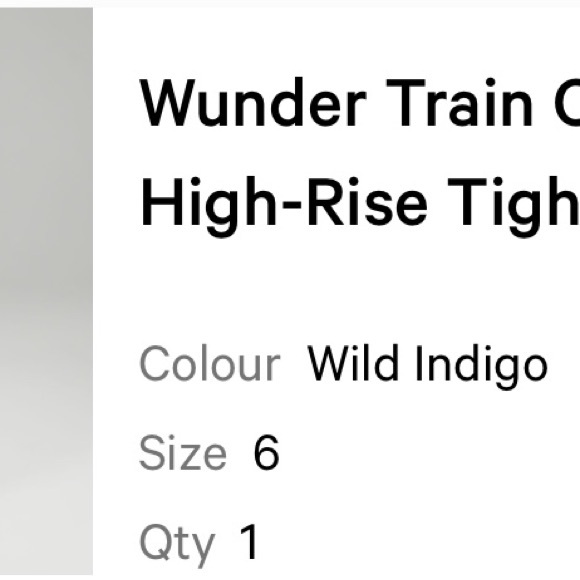 Women's Blue Leggings - Picture 5 of 5